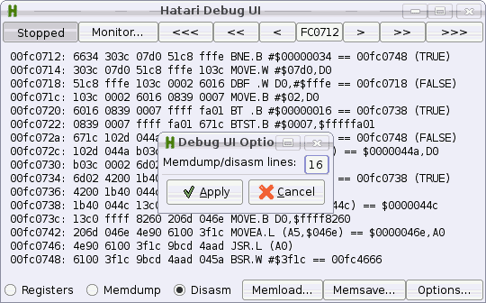 Debug UI