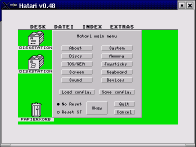 The little green desktop